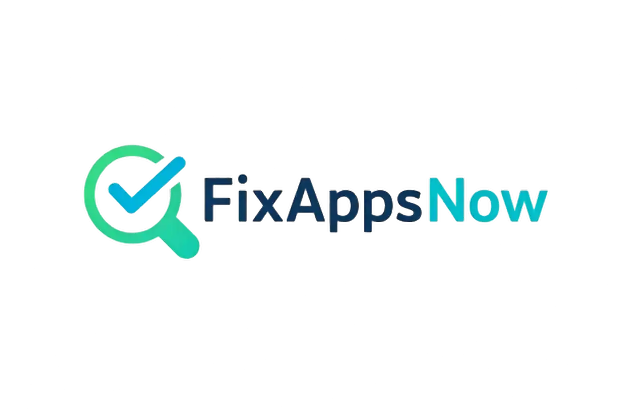 FixAppsNow - soluciones rápidas para errores de apps